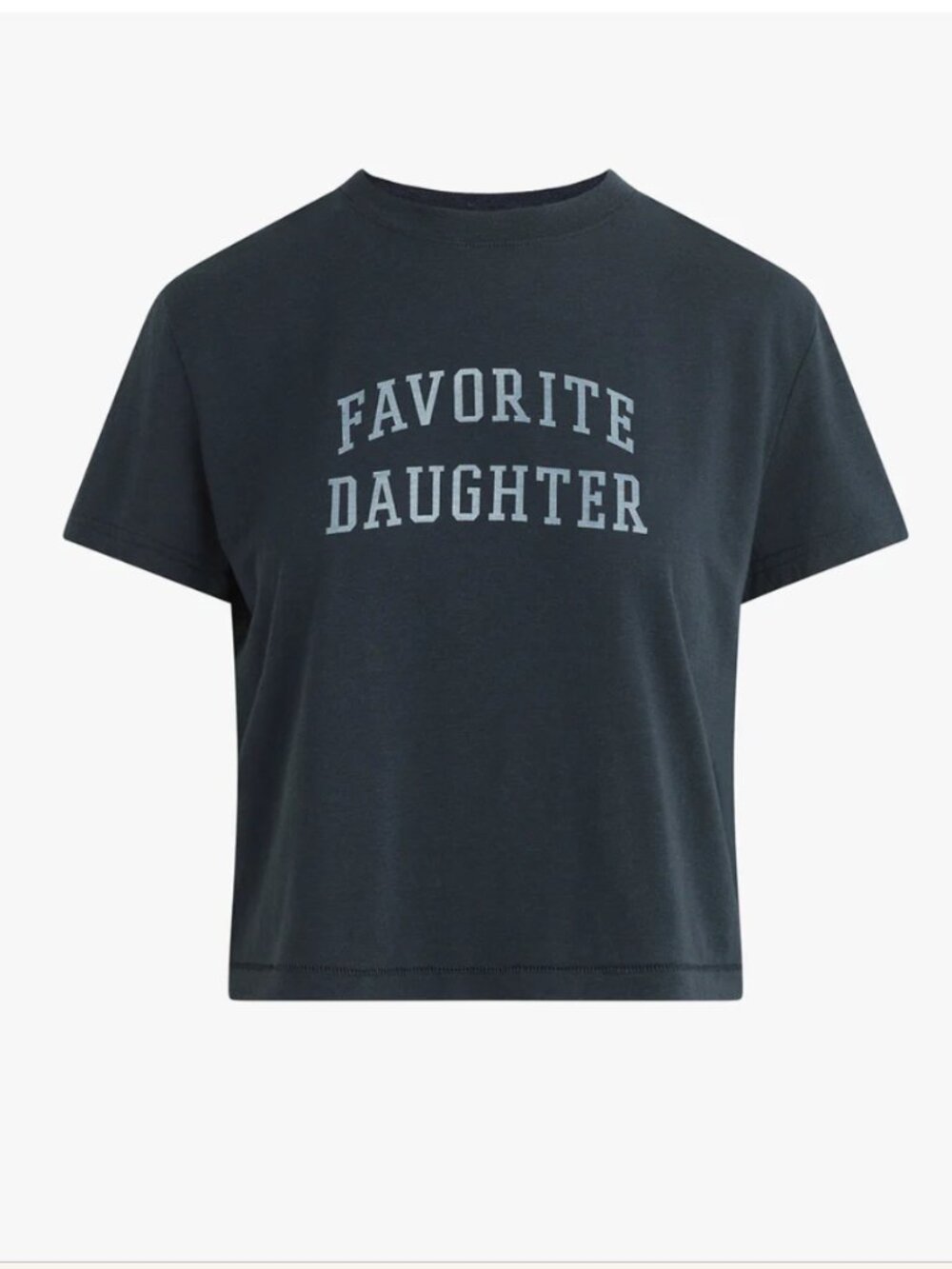 FAVORITE DAUGHTER THE CROPPED COLLEGIATE TEE